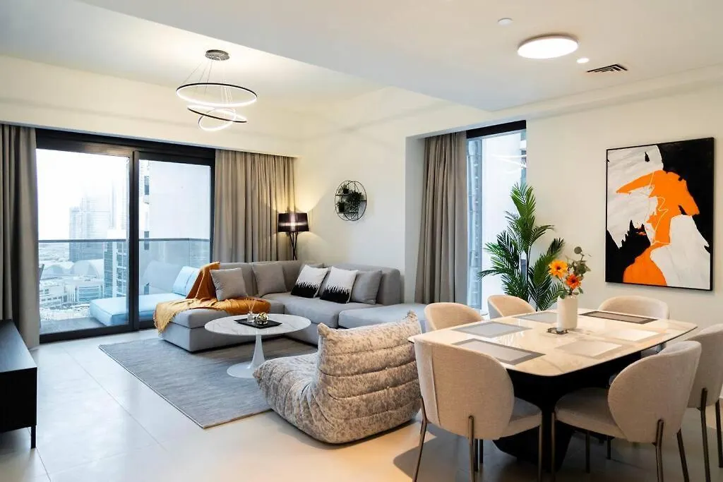 Burj & Fountain Views - Large Apt For 12 Guests! Dubai 0*,